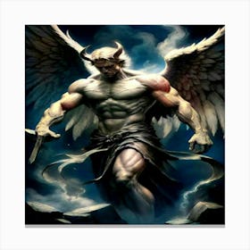 Demon Angel Canvas Print