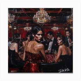 Casino Highlife Canvas Print