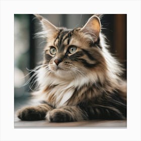 Coon Cat Canvas Print