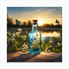 Bottle Of Dreams Canvas Print