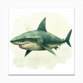 Great White Shark Canvas Print