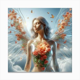 Angel Wings 3 Canvas Print