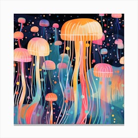 Jellyfish Canvas Print