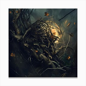 Spooky Forest Canvas Print