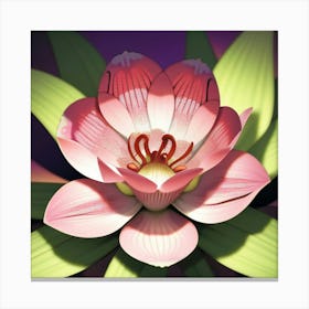 Lotus Flower 4 Canvas Print