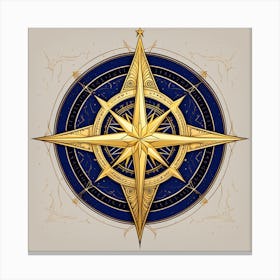 Compass 1 Canvas Print