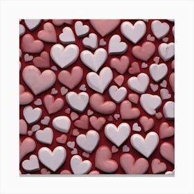 Valentine'S Day Background 5 Canvas Print