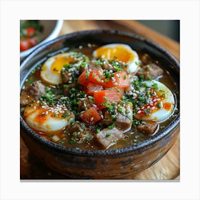 Korean Fried Rice Canvas Print