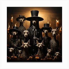 Ghouls Canvas Print