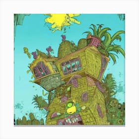 Sasquatch House Canvas Print