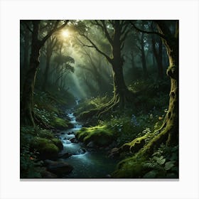 Fairytale Forest 20 Canvas Print