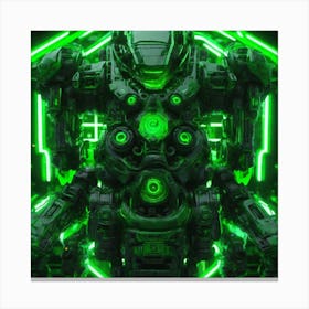 Futuristic Robot 9 Canvas Print