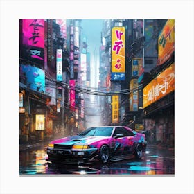 Nissan Gtr 7 Canvas Print