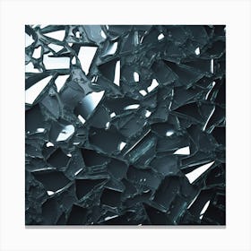 Shattered Glass 14 Canvas Print