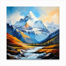 Mountain Stream Canvas Print