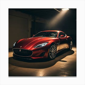 Jaguar Xkr 1 Canvas Print