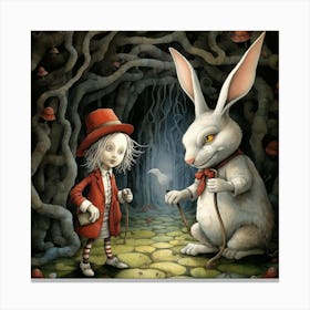 Alice In Wonderland 5 Canvas Print