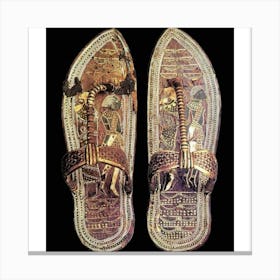 Egyptian Sandals 1 Canvas Print