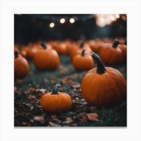 Halloween Pumpkins 4 Canvas Print