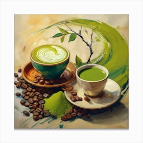 Matcha 2 Canvas Print