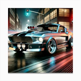 Mustang 1968 Canvas Print