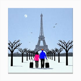 Eiffel Tower 7 Canvas Print