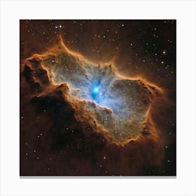 Space Star Canvas Print