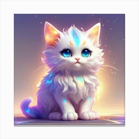 Cute Kitten 6 Canvas Print