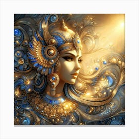 Cleopatra Portrait Artwork 87 Canvas Print