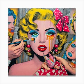 Marilyne Canvas Print