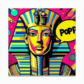 Pop Pharaoh Rameshenka Canvas Print