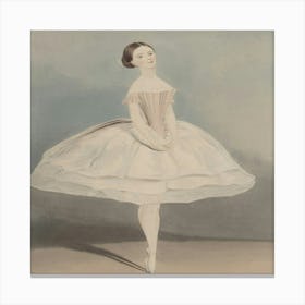 Ballerina Stock Videos & Royalty-Free Footage Canvas Print