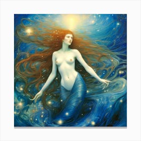 Mermaid Canvas Print