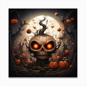 Halloween Collection By Csaba Fikker 68 Canvas Print