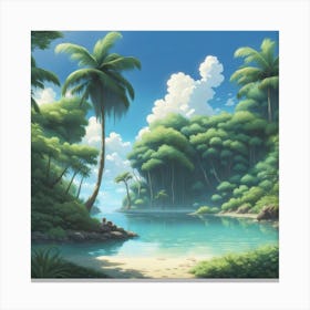 Beautiful Sea Canvas Print