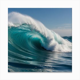 Barrel Tube Wave Canvas Print