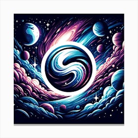 Galaxy Canvas Print