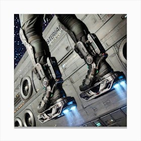 Asterian Astro Marauders Magnetic Boots Canvas Print