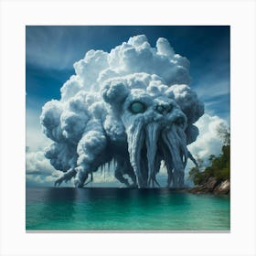 Octopus 12 Canvas Print