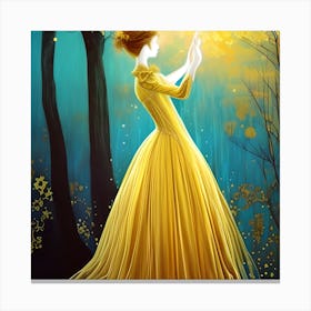 Moonlight Maiden Canvas Print