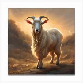 Guernsey Golden Goat Canvas Print