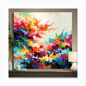 Abstract Painting 1128 Canvas Print