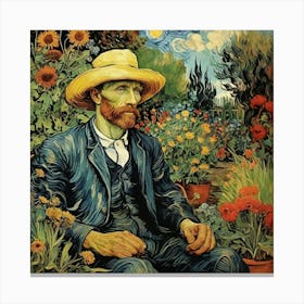 n The Garden Van Gogh Wall Art 2 Art Print 2 Canvas Print