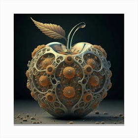 The glass apple an intricate design that adds to its exquisite appeal. 9 Canvas Print