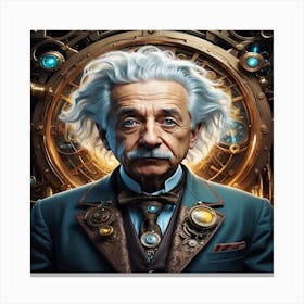 Albert Einstein Canvas Print