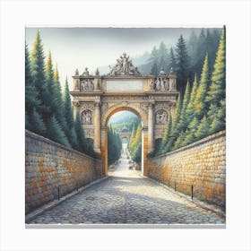 Archway Canvas Print