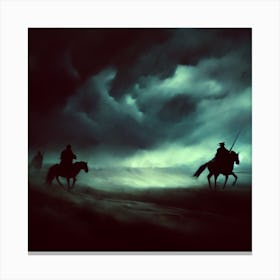 Dark Horsemen 1 Canvas Print