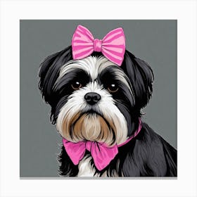 Shih Tzu 3 Canvas Print