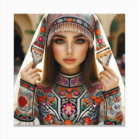 Ukrainian Beauty Canvas Print