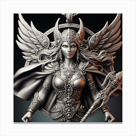 Viking Goddess Canvas Print